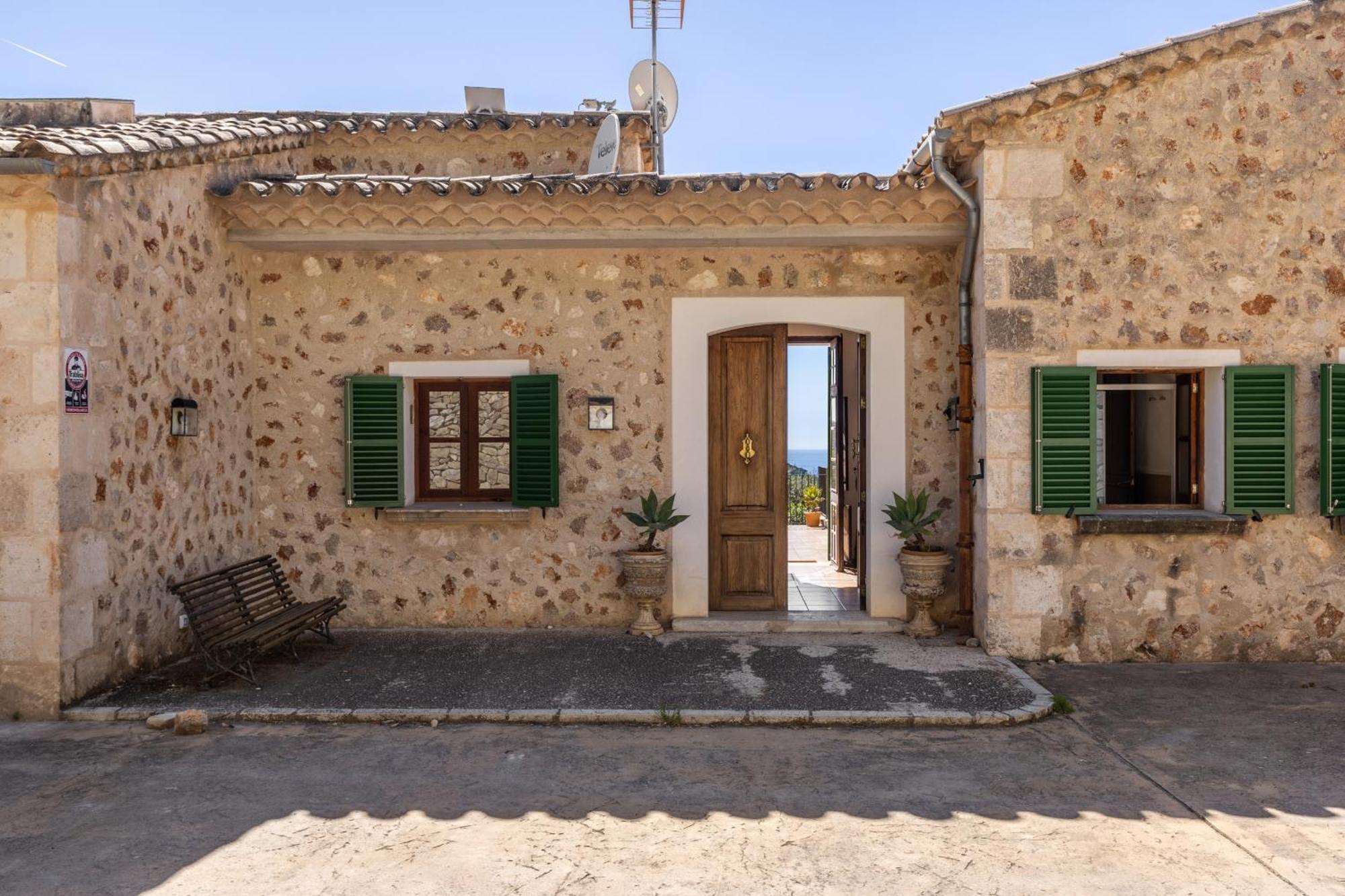 Villa Son Llarg, Estallencs إِستيينيتس المظهر الخارجي الصورة