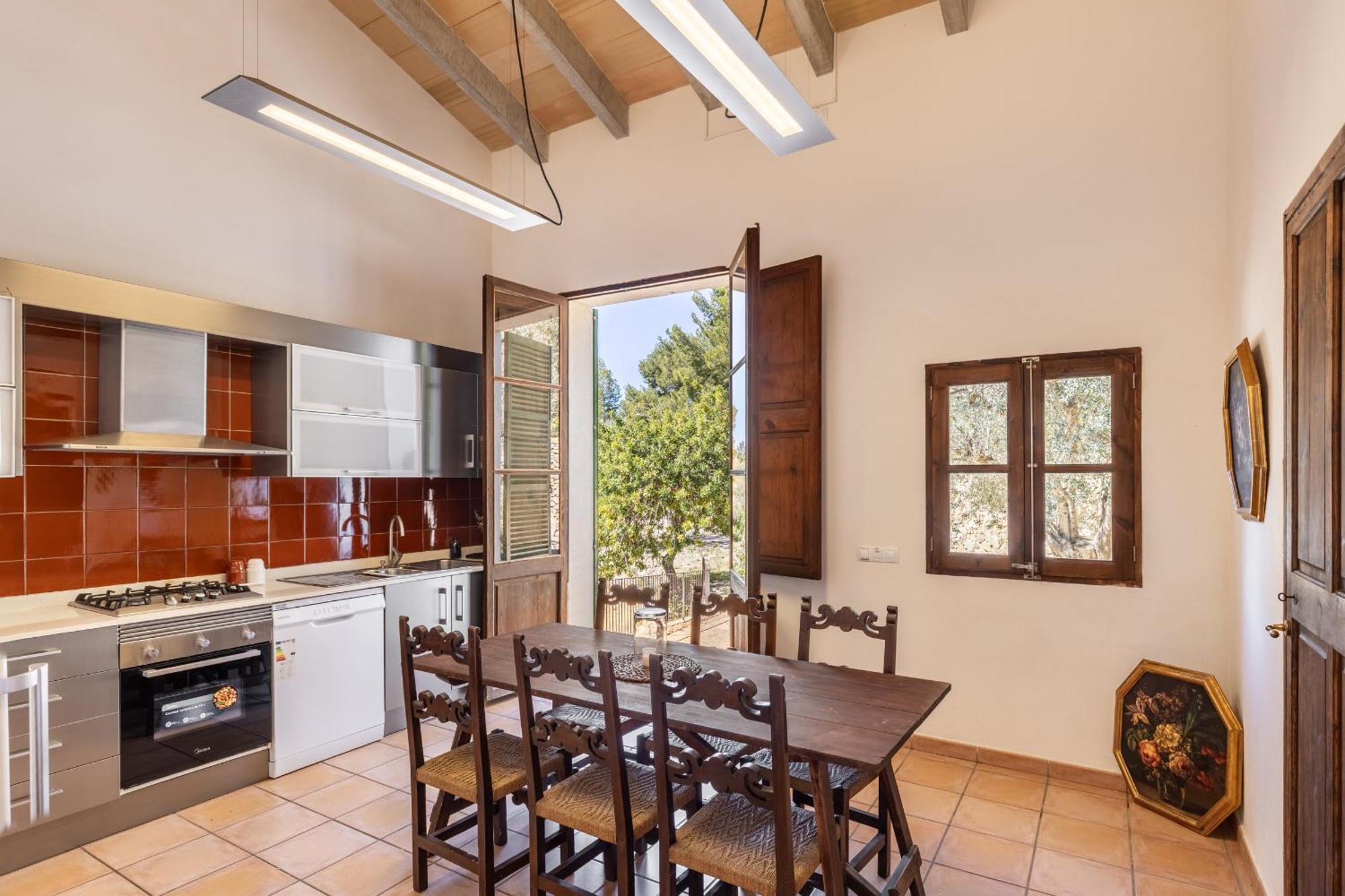 Villa Son Llarg, Estallencs إِستيينيتس المظهر الخارجي الصورة